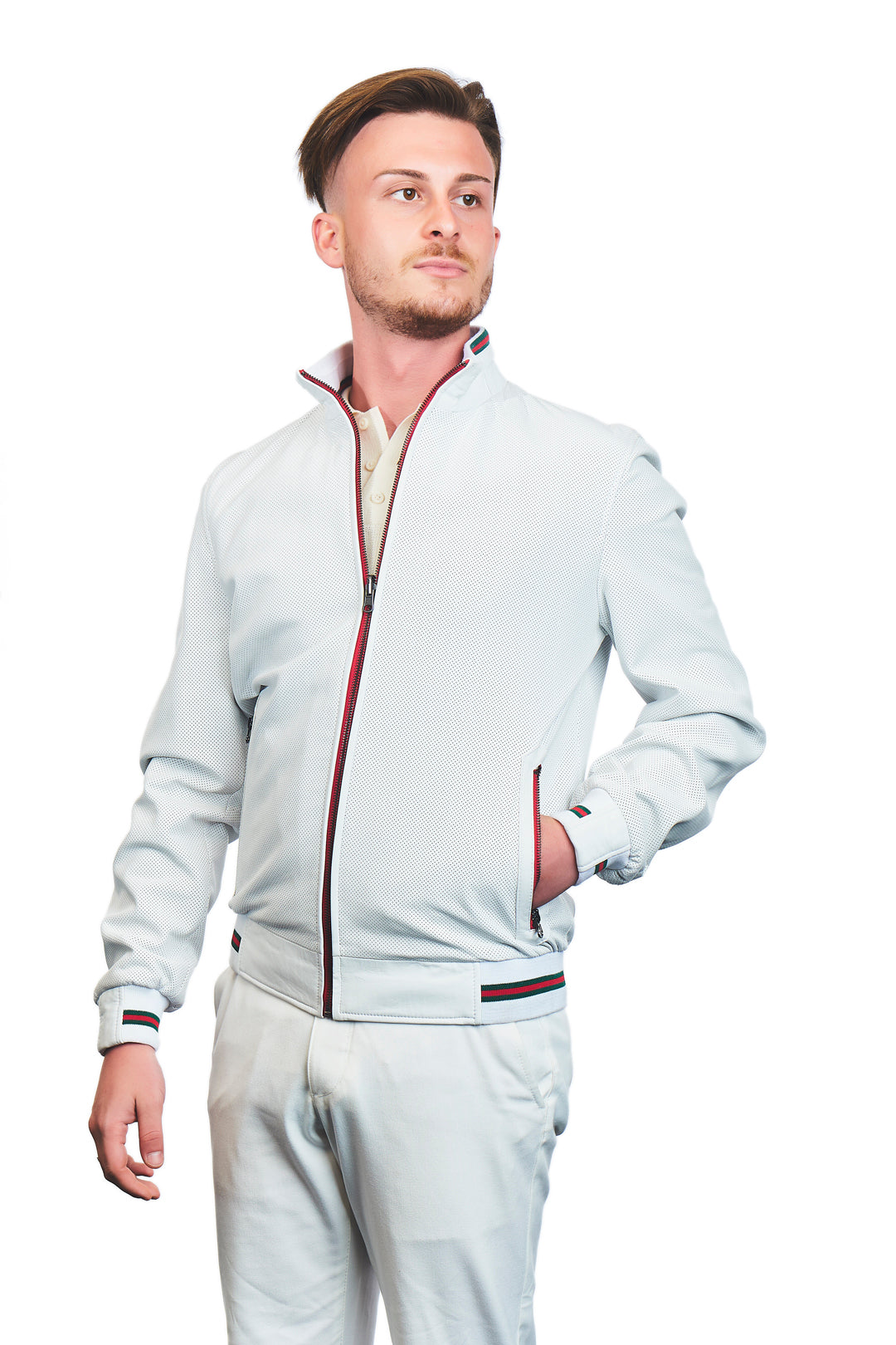 Teos Reversible Leather Jacket