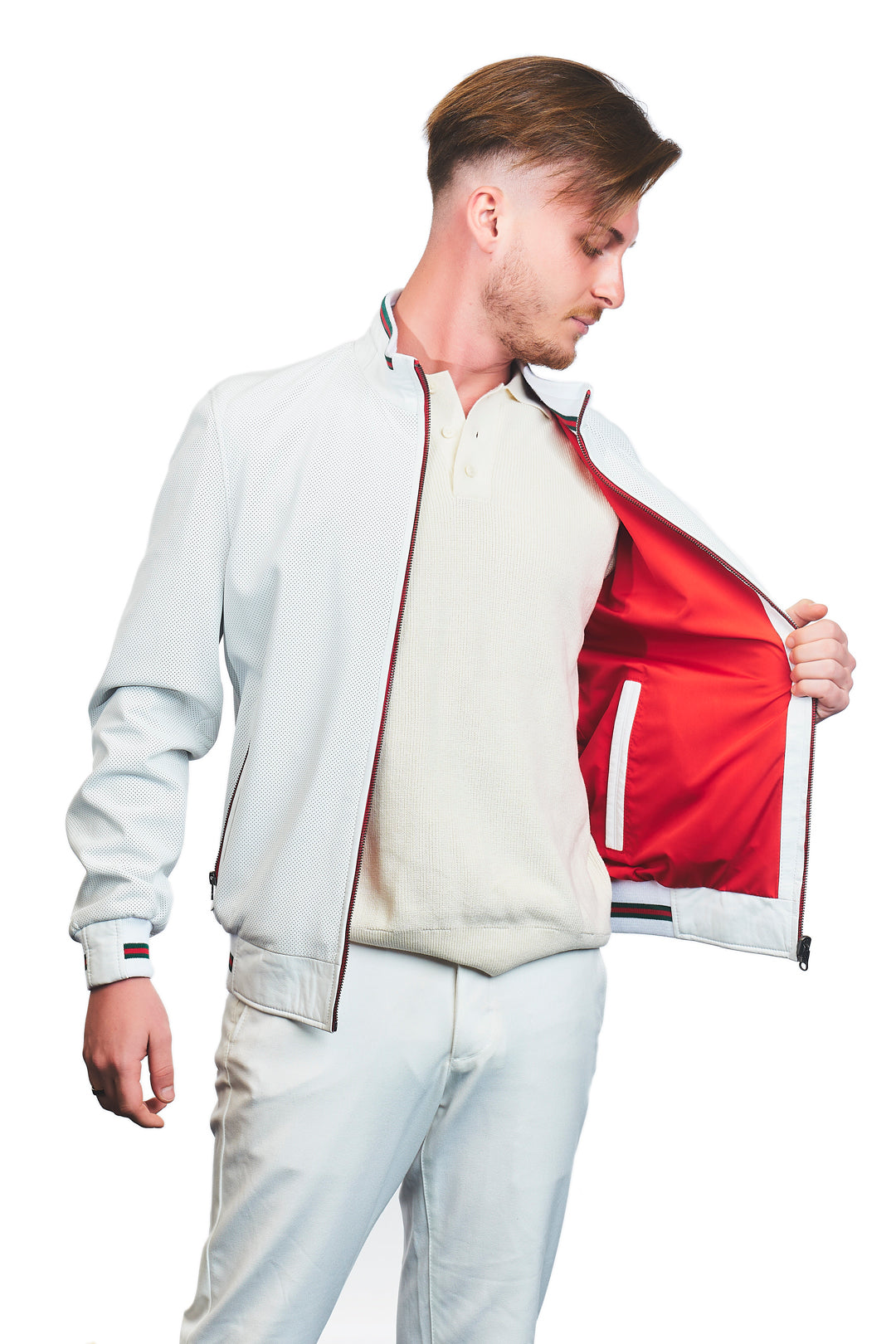 Teos Reversible Leather Jacket