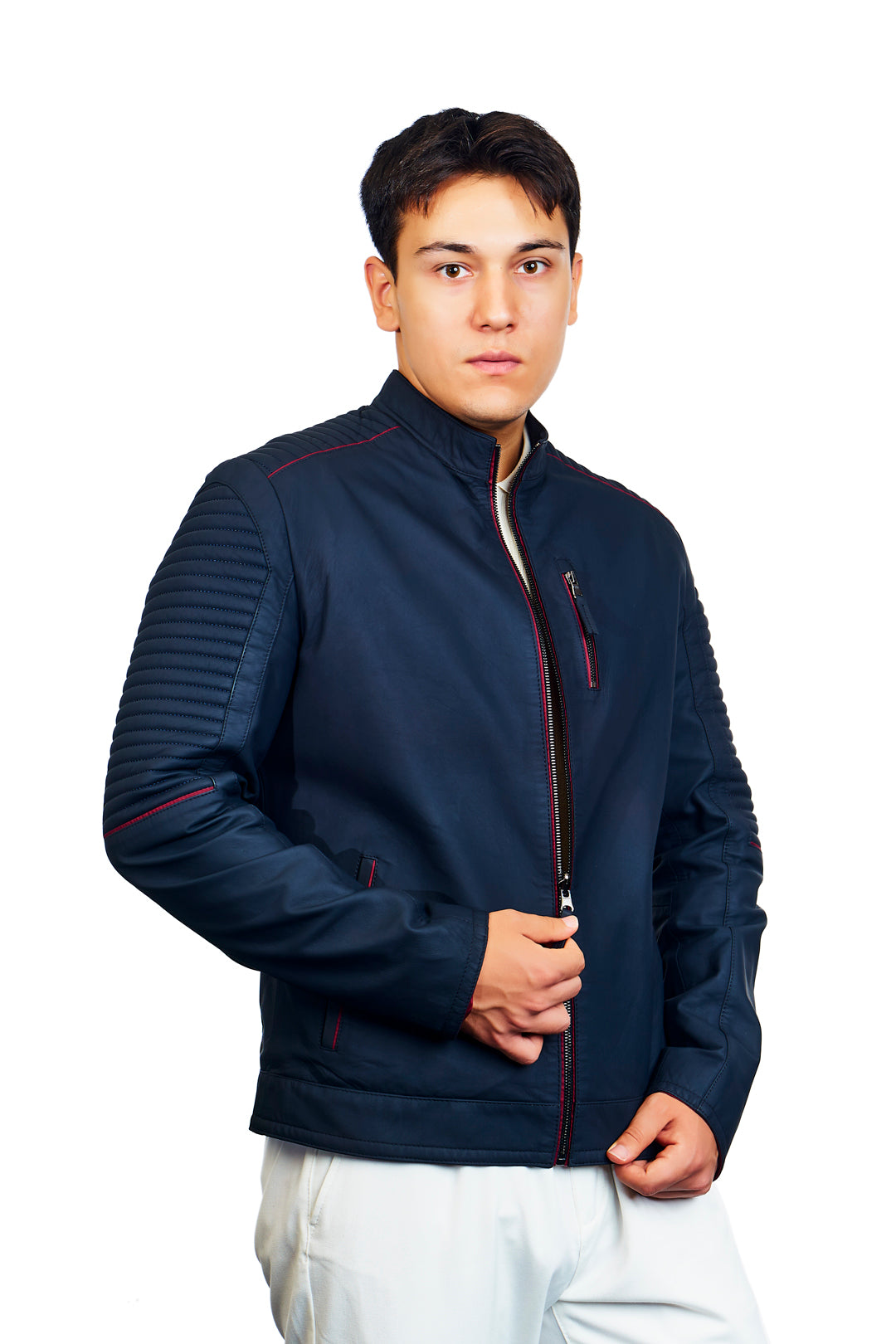 Atlas Reversible Leather Jacket