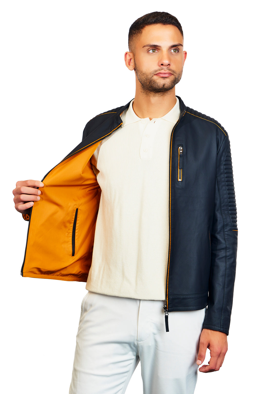 Atlas Reversible Leather Jacket