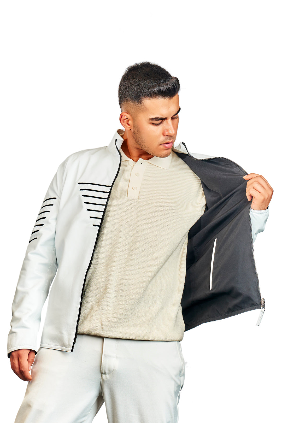 Notus Reversible Leather Jacket