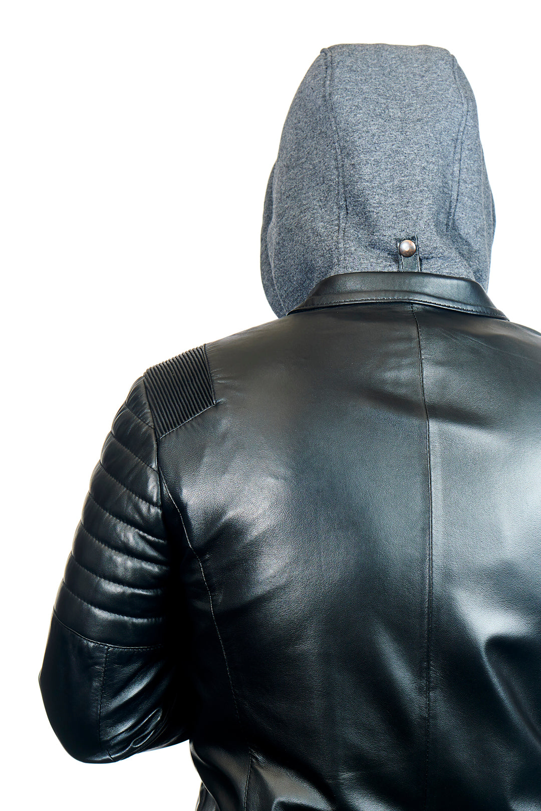 Argus Removable Hooded Leather Jacket