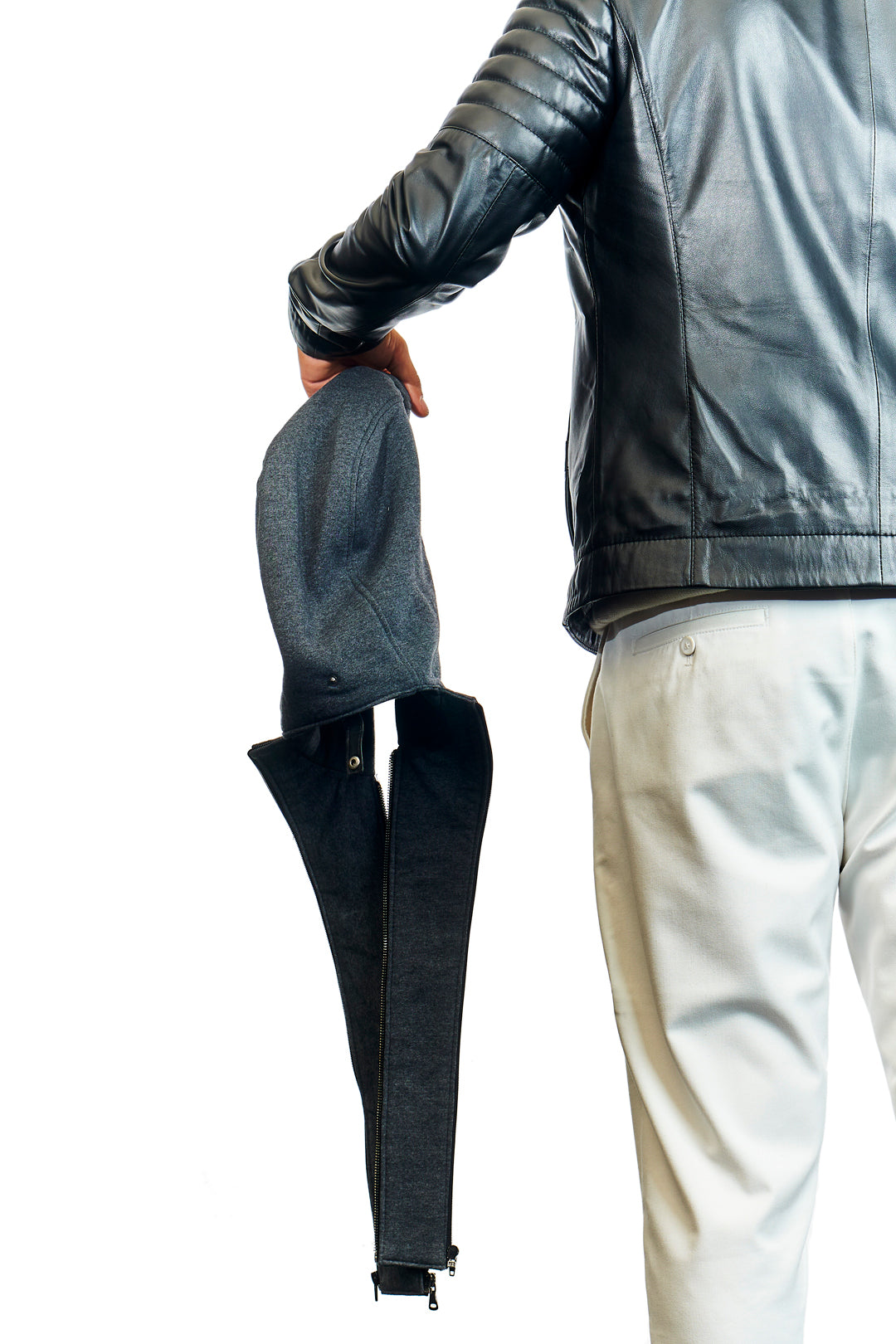 Argus Removable Hooded Leather Jacket