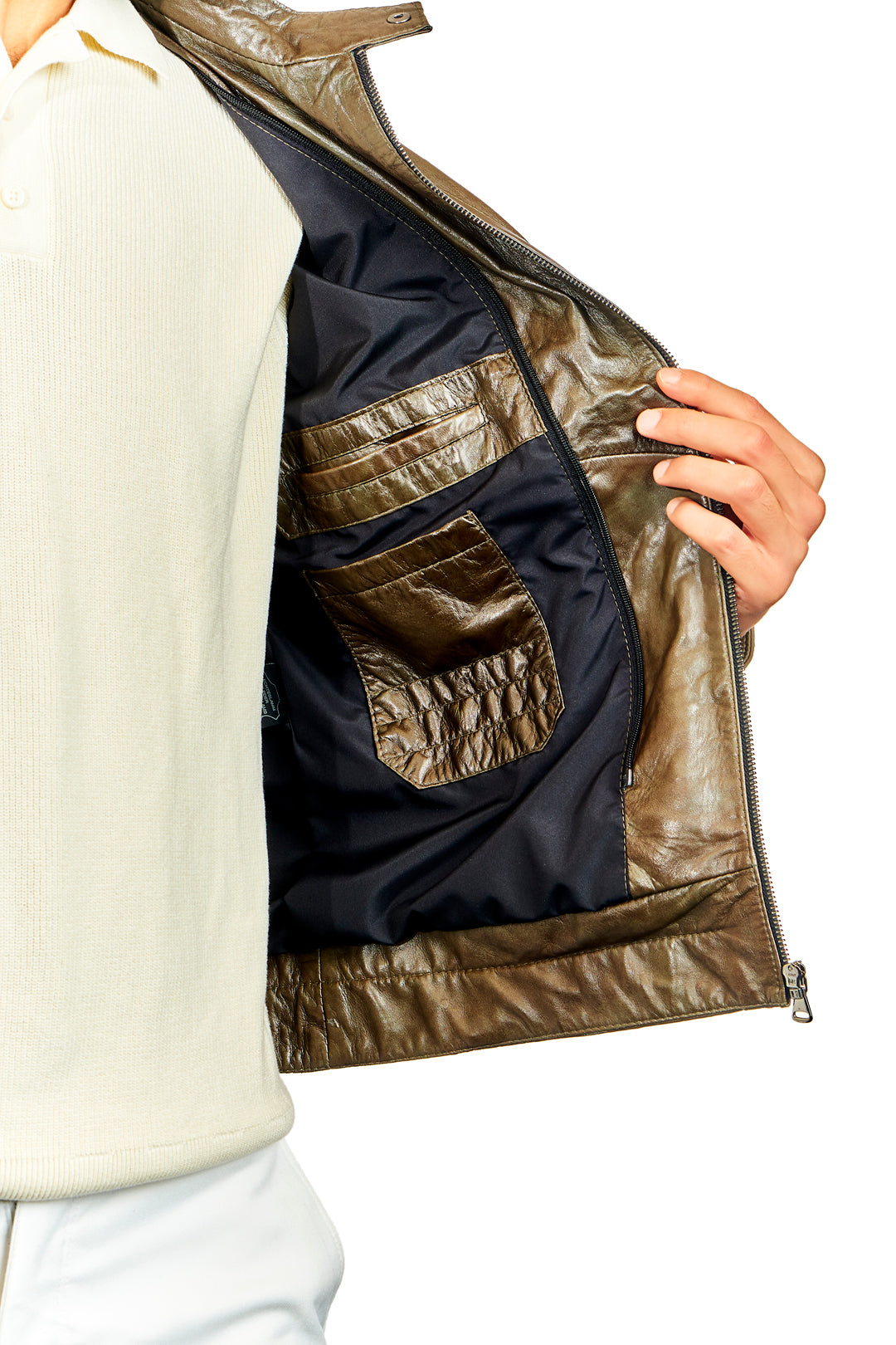 Argus Removable Hooded Leather Jacket