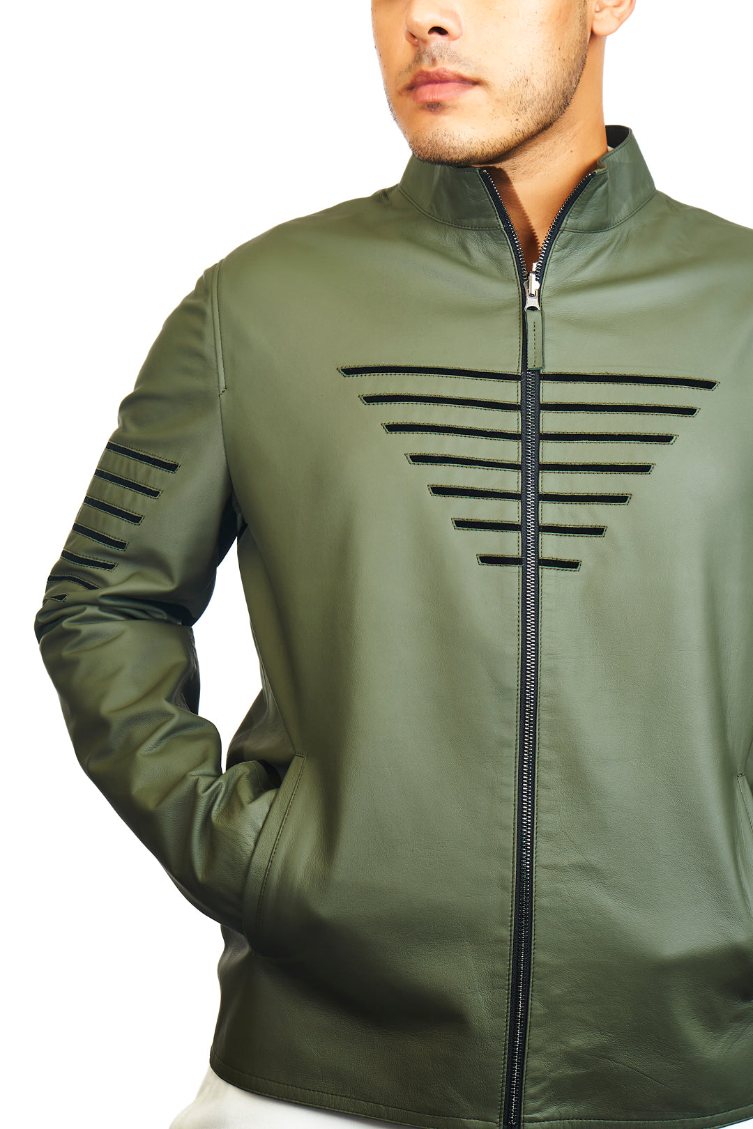 Notus Reversible Leather Jacket