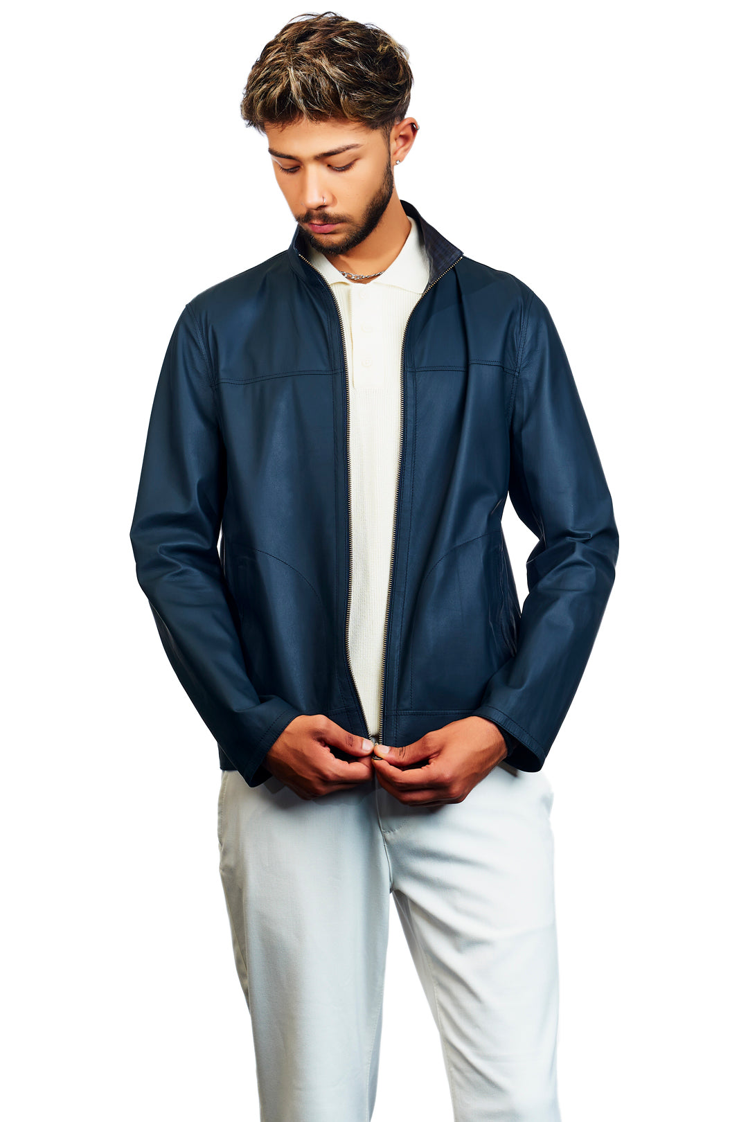 Pallas Reversible Leather Jacket