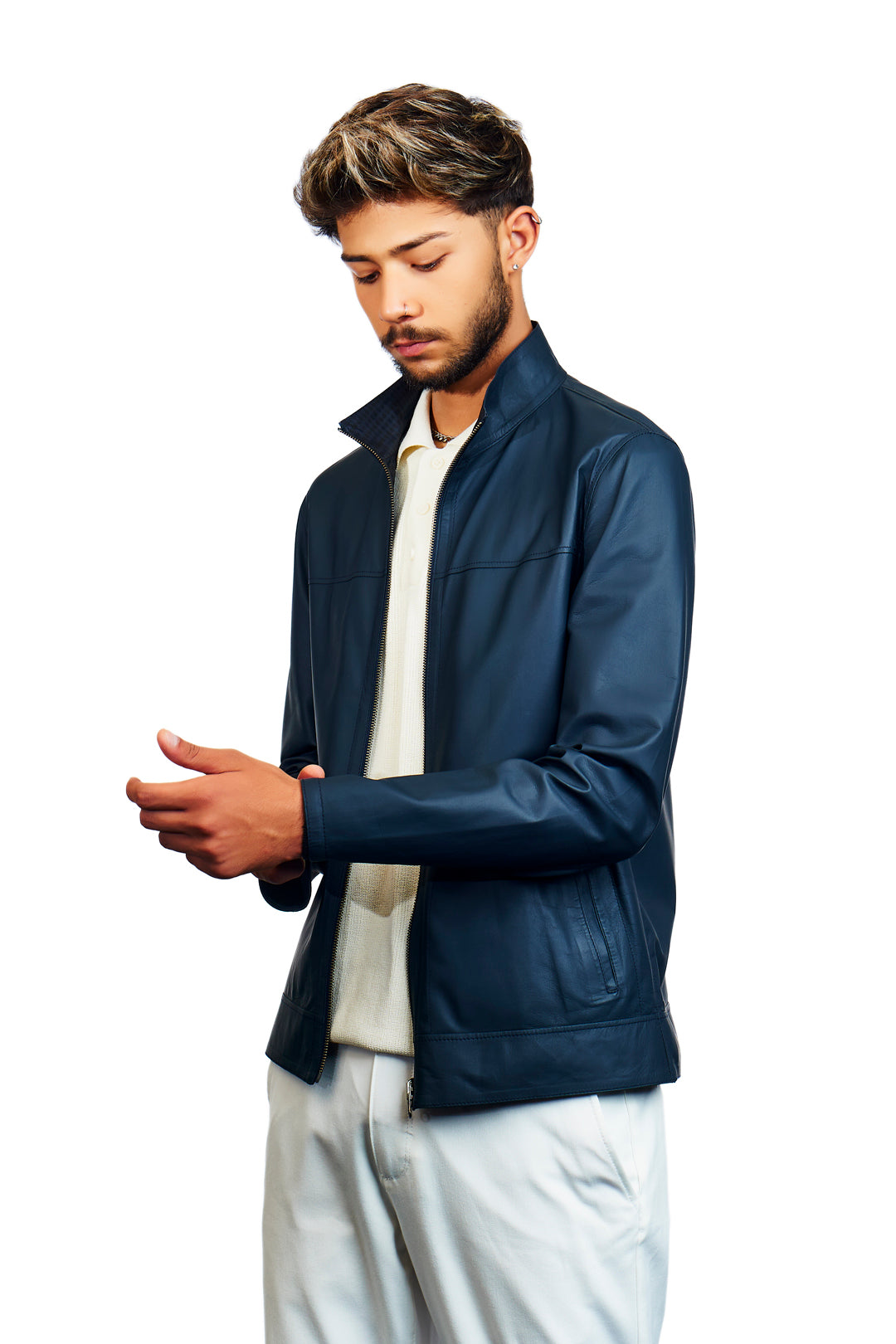 Pallas Reversible Leather Jacket