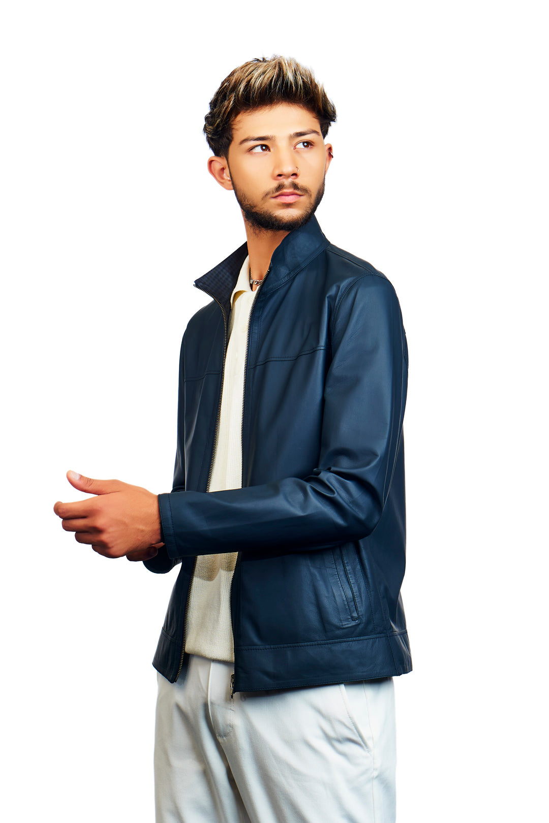 Pallas Reversible Leather Jacket