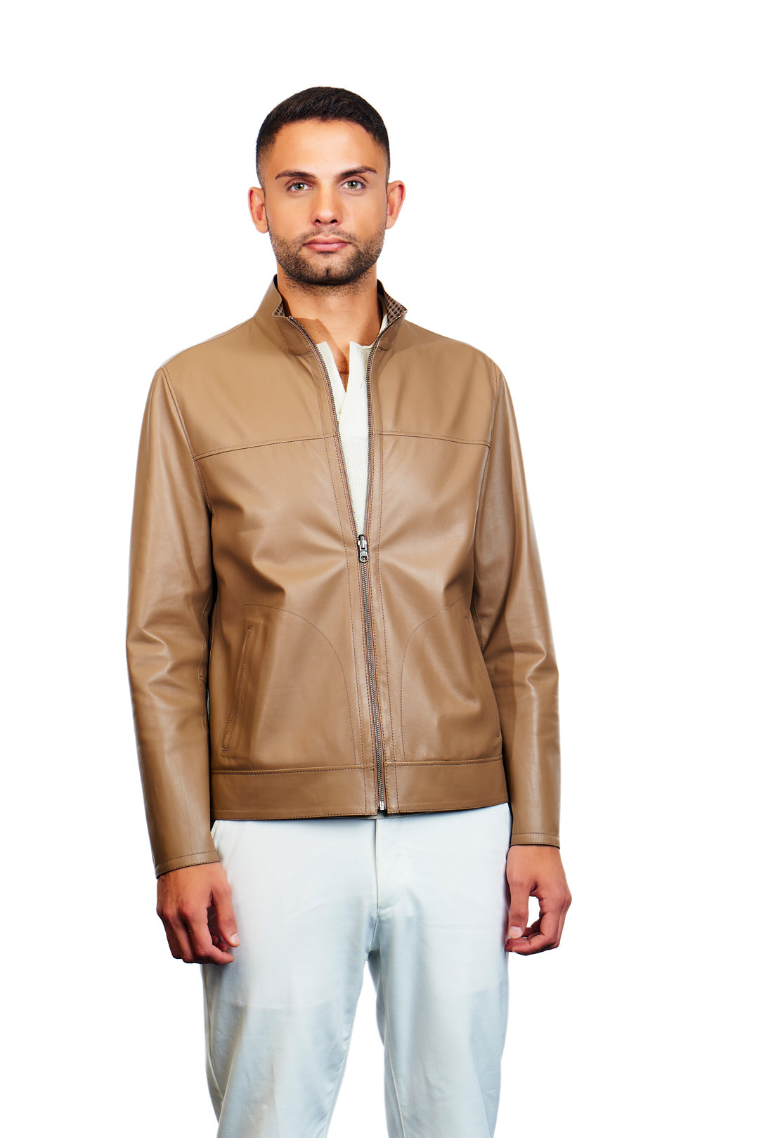 Pallas Reversible Leather Jacket