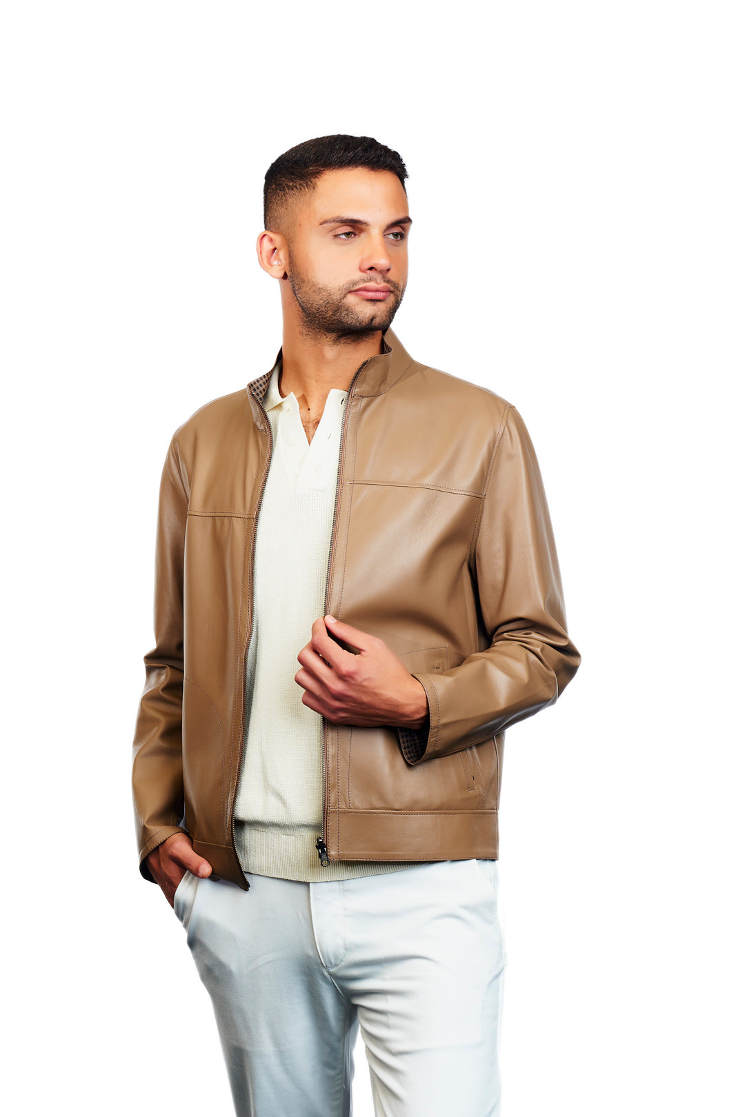 Pallas Reversible Leather Jacket