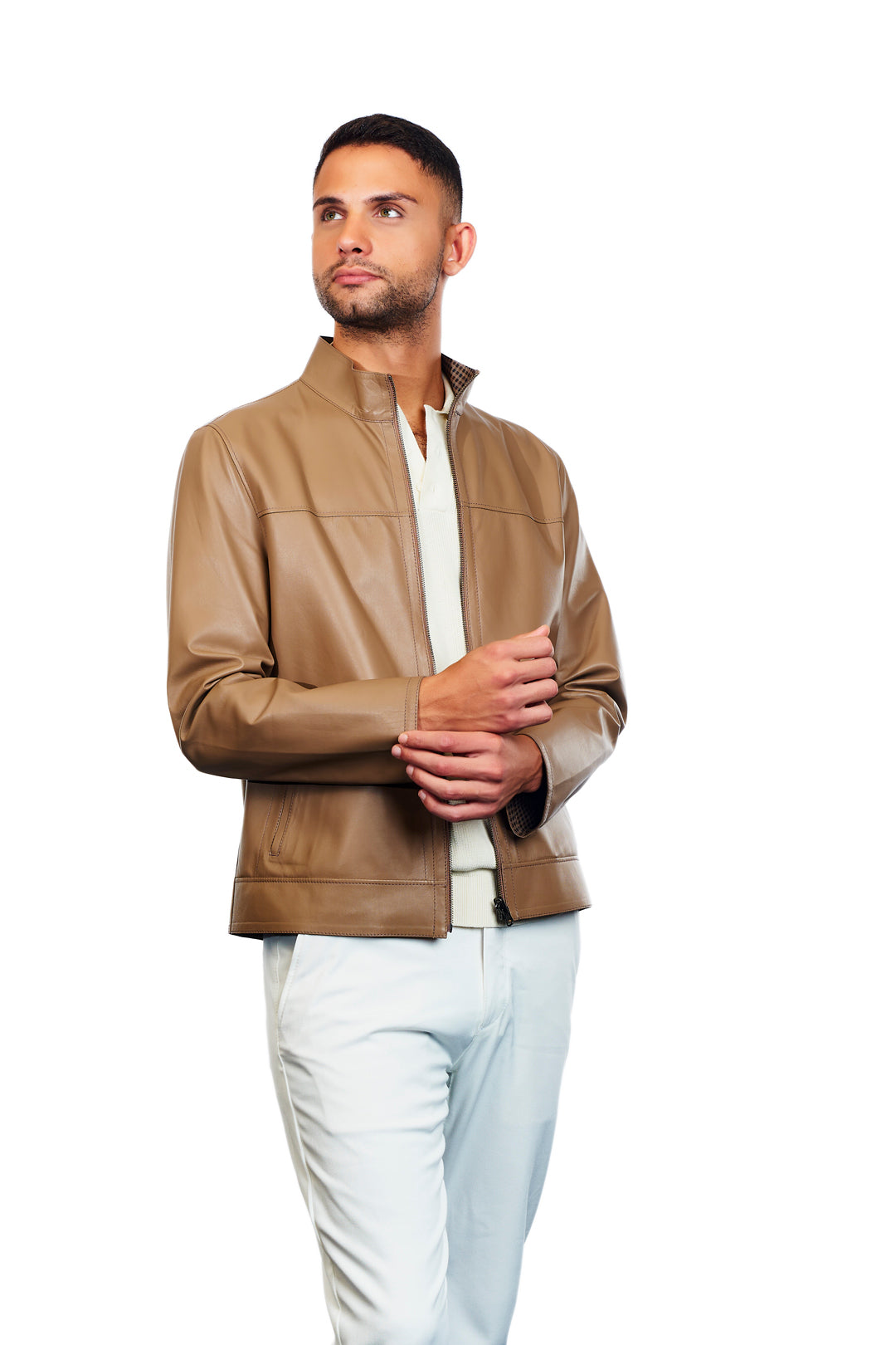 Pallas Reversible Leather Jacket