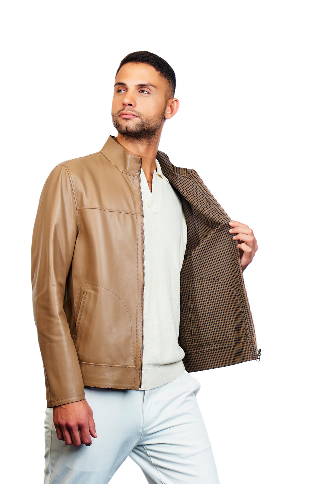 Pallas Reversible Leather Jacket