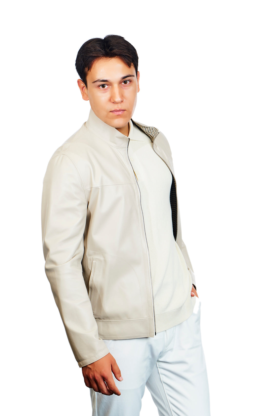 Pallas Reversible Leather Jacket