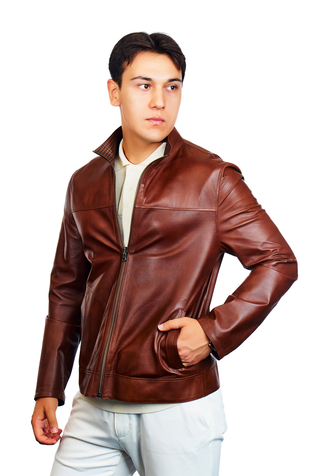 Pallas Reversible Leather Jacket