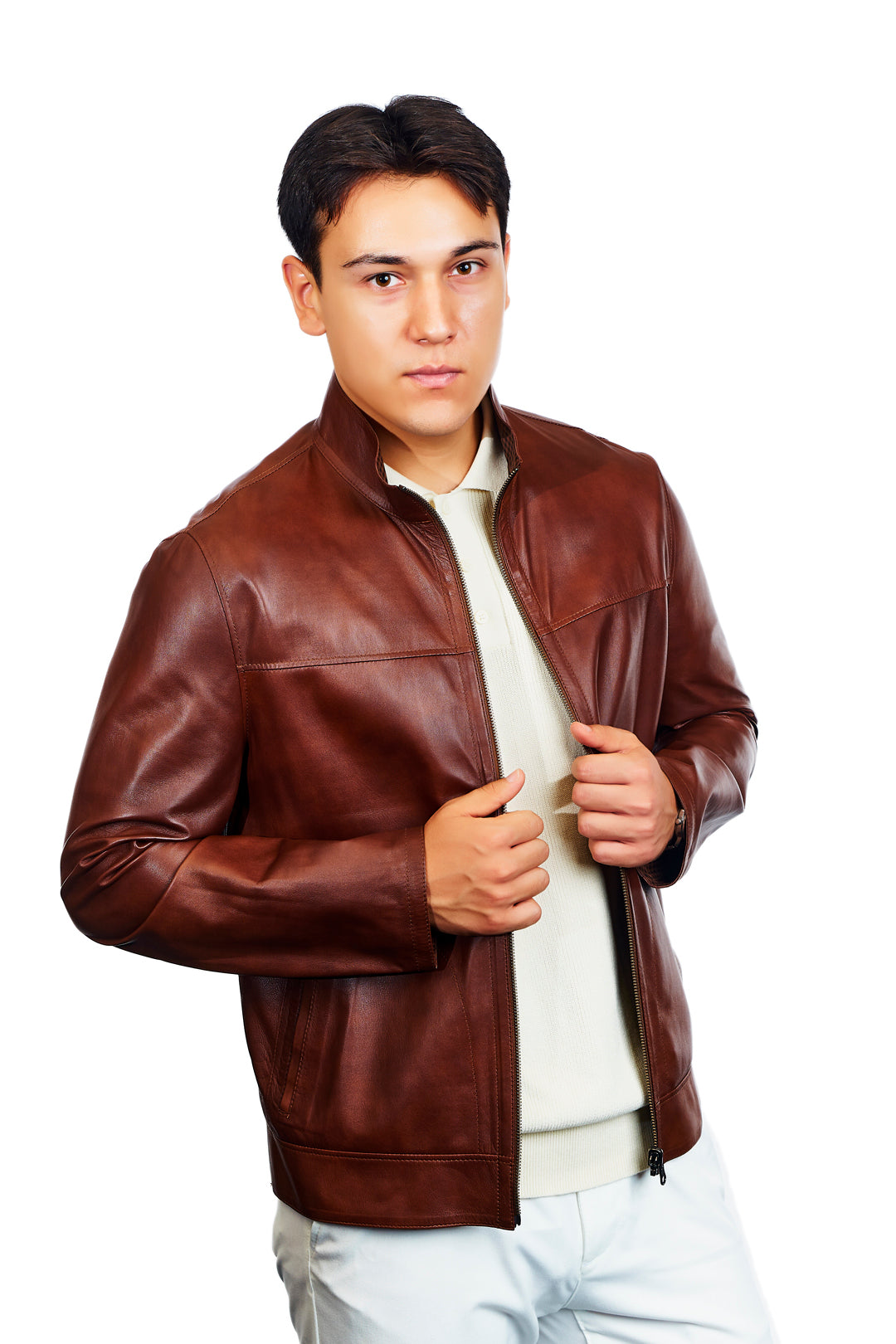 Pallas Reversible Leather Jacket