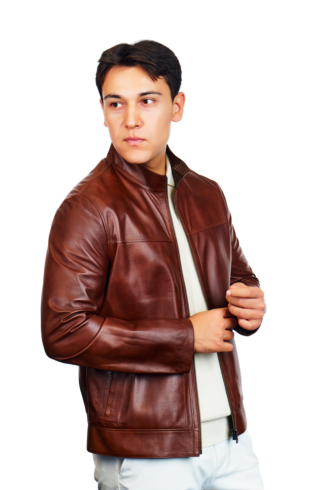 Pallas Reversible Leather Jacket