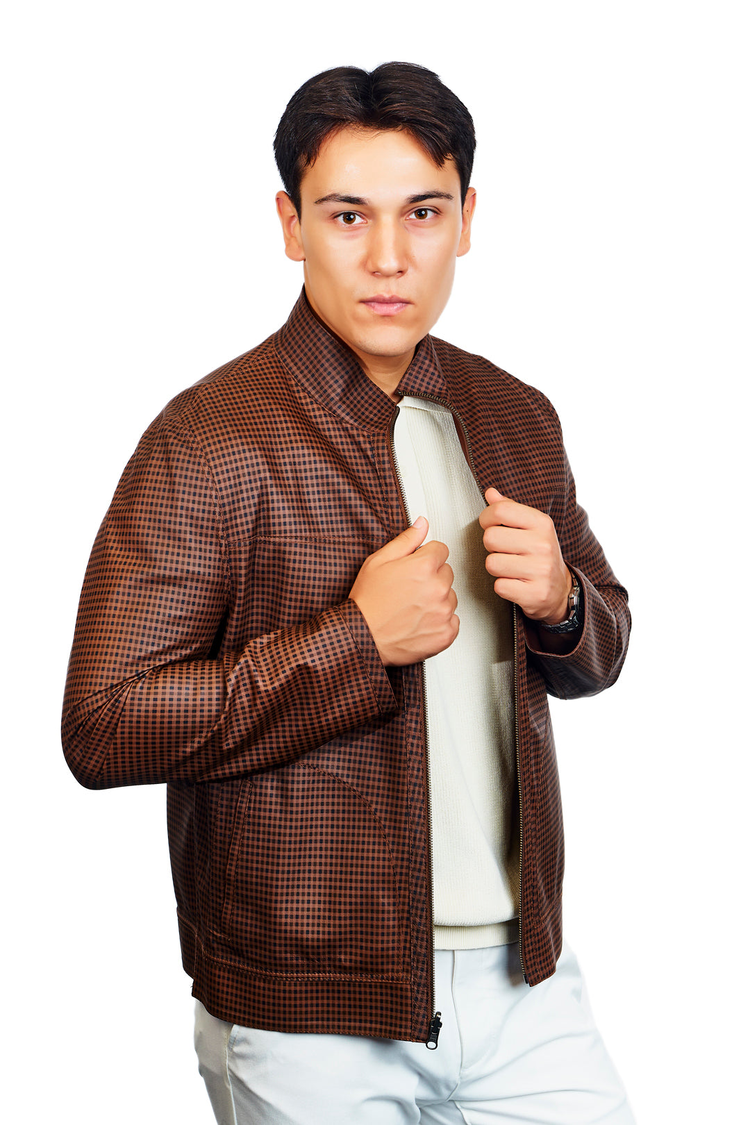 Pallas Reversible Leather Jacket