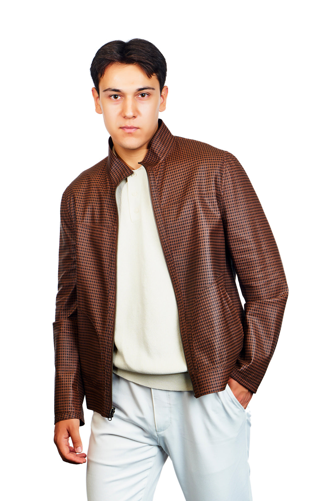 Pallas Reversible Leather Jacket