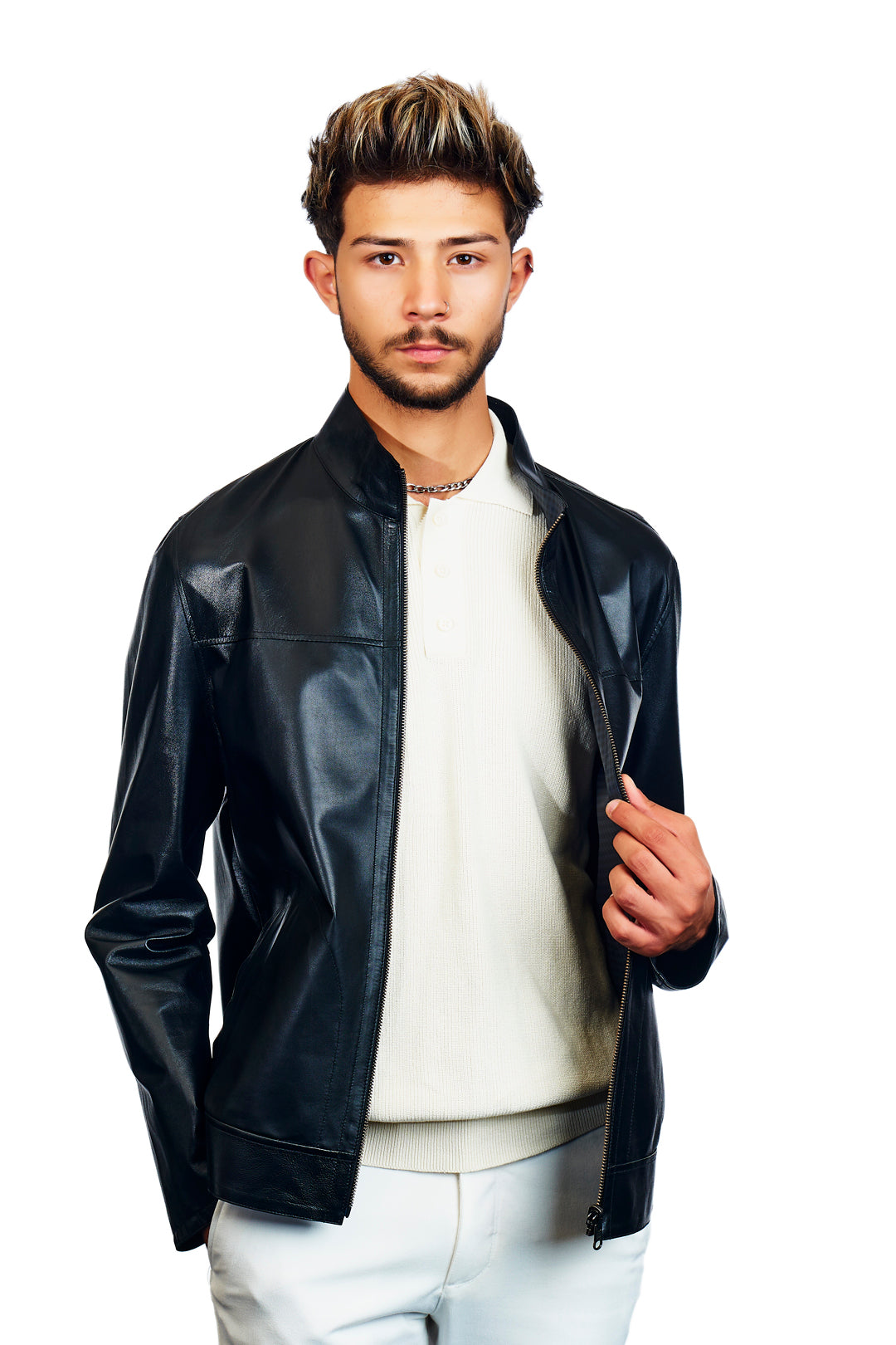 Pallas Reversible Leather Jacket