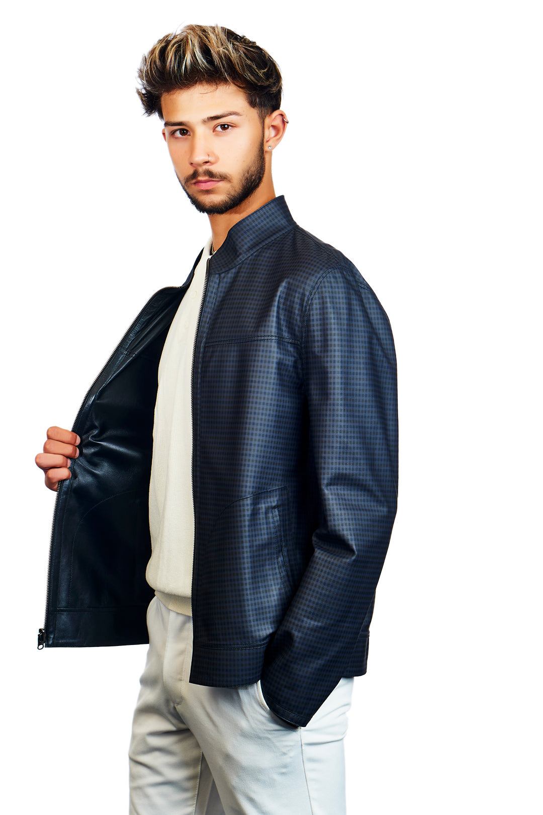 Pallas Reversible Leather Jacket