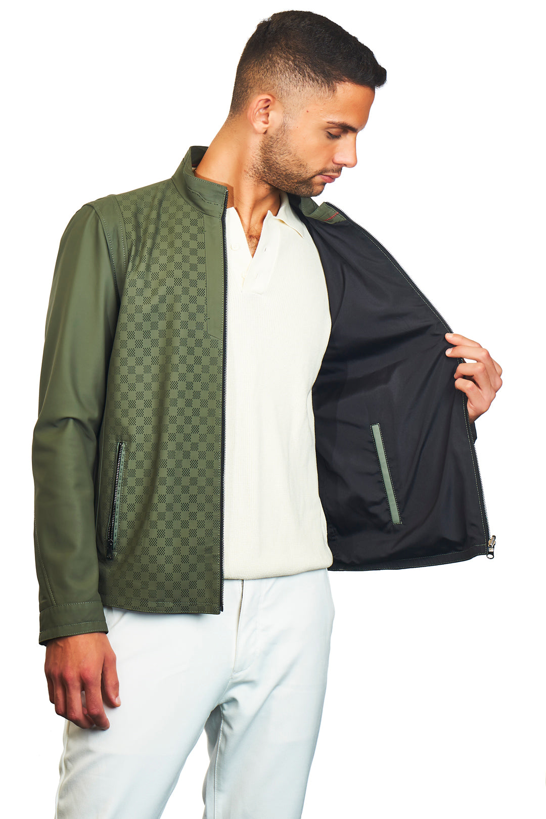 Hittit Reversible Leather Jacket
